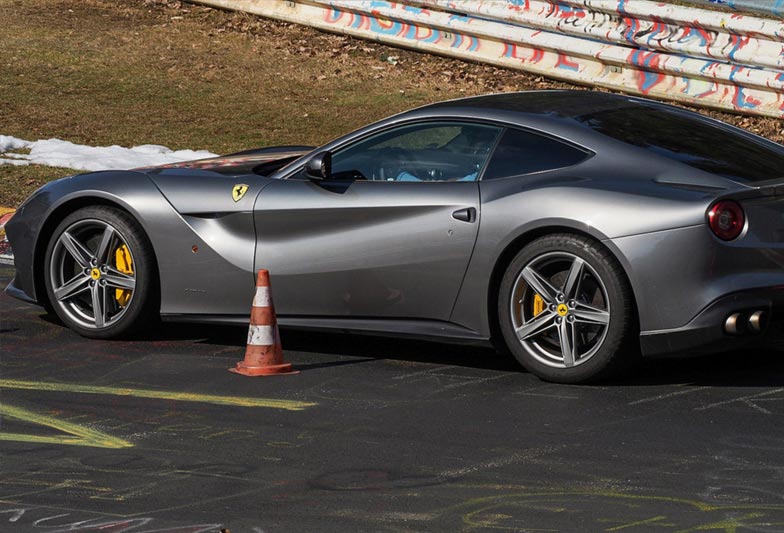 f12cones Slowly through the traffic cones. Photo by Meaghan O'Brien.