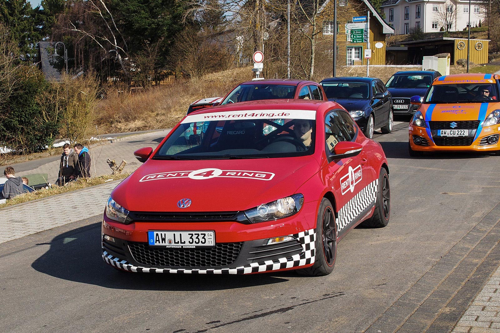 r4r-leaving Which way to the Nürburgring? Photo by Meaghan O'Brien.