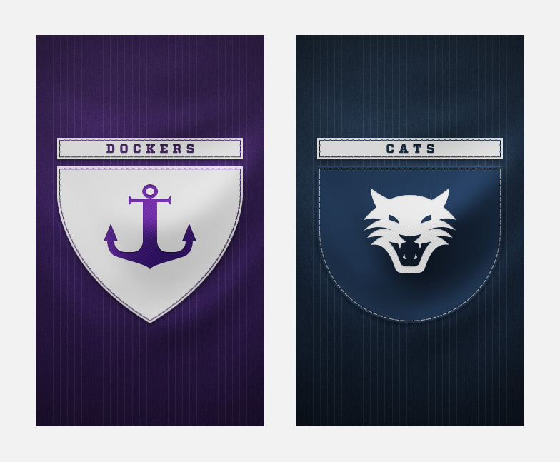 Dockers and Cats splash screens